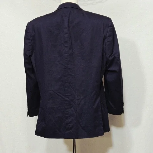 Haspel Blazer Mens 48R Navy Blue Nicholas Suit Cotton Two Button Jacket‎
